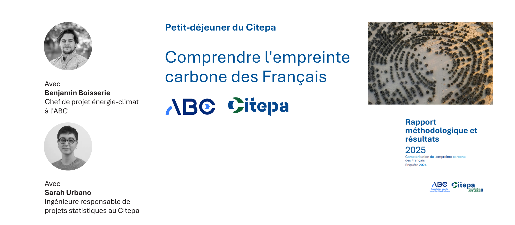 Petit-déjeuner du Citepa le 18/03/2026 | Comprendre l’empreinte carbone des Français